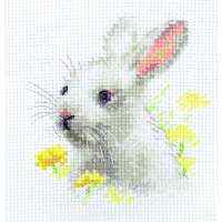 Набор для вышивания крестом Алиса арт. alisa.0-226 "Белый крольчонок"
