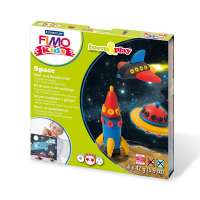 FIMO kids formplay Космос, состоящий из 4-ти блоков по 42г, уровень сложности 2, арт.8034 09 LZ