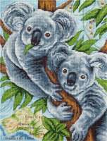 Набор для вышивания Панна Ж-1927 Пушистые коалы