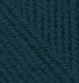Пряжа для вязания Ализе Superlana midi (25% шерсть, 75% акрил) 5х100г/170м цв.212 петрольный
