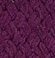 Пряжа для вязания Ализе Puffy (100% микрополиэстер) 5х100г/9.5м цв.111 сливовый