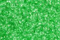 Бисер Preciosa размер 10/0 цвет 01161 (упаковка 50гр) прозрачный/цветной светло-зеленый