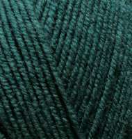 Пряжа для вязания Ализе LanaGold 800 (49% шерсть, 51% акрил) 5х100г/800м цв.426 петроль