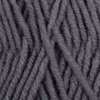 Пряжа для вязания Ализе LanaGold (49% шерсть, 51% акрил) 5х100г/240м цв.348 т.серый