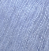 Пряжа для вязания Ализе Kid Royal (62% кид мохер, 38% полиамид) 5х50г/500м цв.040 голубой