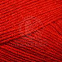 Пряжа для вязания КАМТ Детская забава (20% микрофибра, 80% объемный акрил) 10х50г/140м цв.046 красный