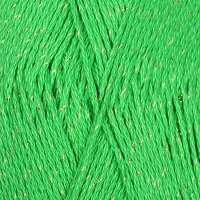Пряжа для вязания ПЕХ Блестящее лето (95% мерсеризованный хлопок 5% метанит) 5х100г/380м цв.480 ярк.зелень
