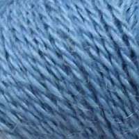Пряжа для вязания ПЕХ Деревенская (100% полугрубая шерсть) 10х100г/250м цв.177 голубое небо
