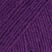 Пряжа для вязания ПЕХ Детский каприз трикотажный (50% мериносовая шерсть, 50% фибра) 5х50г/400м цв.078 фиолетовый