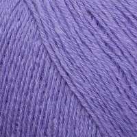 Пряжа для вязания ПЕХ Детский каприз трикотажный (50% мериносовая шерсть, 50% фибра) 5х50г/400м цв.1131 сиреневый бархат