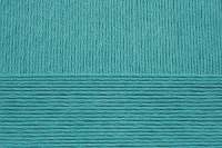 Пряжа для вязания ПЕХ Хлопок Натуральный летний ассорт (100% хлопок) 5х100г/425 цв.515 зел.бирюза