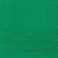 Пряжа для вязания ПЕХ Классический хлопок (100% мерсеризованный хлопок) 5х100г/250м цв.480 ярк.зелень