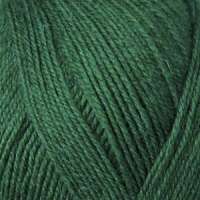 Пряжа для вязания ПЕХ Кроссбред Бразилия (50% шерсть, 50% акрил) 5х100г/490м цв.573 т.изумруд