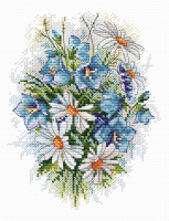 Набор для вышивания М.П. Студия арт.М-120 Луговые цветы