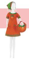 Набор для изготовления игрушки "DressYourDoll" Одежда для кукол №2 арт. miadolla.S210-0306 Twiggy Strawberry