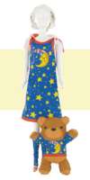 Набор для изготовления игрушки "DressYourDoll" Одежда для кукол №2 арт. miadolla.S210-0402 Sleepy Moon