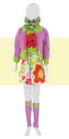 Набор для изготовления игрушки "DressYourDoll" Одежда для кукол №2 арт. miadolla.S211-0704 Candy Flower