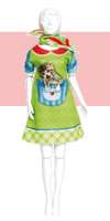 Набор для изготовления игрушки "DressYourDoll" Одежда для кукол №2 арт. miadolla.S213-0310 Twiggy Kitten