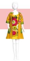 Набор для изготовления игрушки "DressYourDoll" Одежда для кукол №2 арт. miadolla.S213-1005 Betty Funky