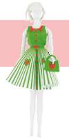 Набор для изготовления игрушки "DressYourDoll" Одежда для кукол №3 арт. miadolla.S310-0303 Peggy Hearts