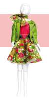 Набор для изготовления игрушки "DressYourDoll" Одежда для кукол №3 арт. miadolla.S313-0703 Lucy Funky
