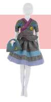 Набор для изготовления игрушки "DressYourDoll" Одежда для кукол №4 арт. miadolla.S411-0101 Steffi Tweed