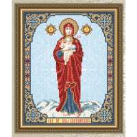 Рисунок на ткани Арт Соло арт. VIA4256 "Валаамская Образ Пресвятой Богородицы"