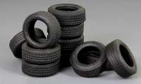"MENG" SPS-001 "шины" Tyres for Vehicle/Diorama (4pcs) 1/35