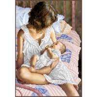 RK LARKES Рисунок на ткани К3102 Мама и малыш