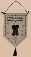 Набор для вышивания аксессуара LE BONHEUR DES DAMES арт.5056 "Prive" (личное)