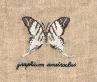 Набор для вышивания LE BONHEUR DES DAMES арт.3623 "Papillon Graphium" (бабочка Graphium)