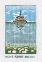 Набор для вышивания LE BONHEUR DES DAMES 1990 "Mont st Michel" (Мон-сен-мишель)