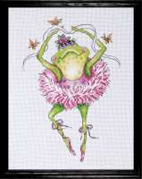 Набор для вышивания DESIGN WORKS арт dworks.2757 "Танцующая лягушка"