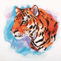 Набор для вышивания "ПАННА" арт. panna.J-7332 "Акварельный тигр"
