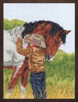 Набор для вышивания JANLYNN арт janlynn.008-0209 "Любимый конь"