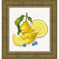 Набор для вышивания крестом Сделано с любовью арт. Sdsl.ВИ-023 "Сочный лимон"