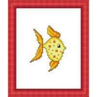 Набор для вышивания крестом Сделано с любовью арт. Sdsl.М-042 "Золотая рыбка"