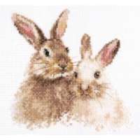 Набор для вышивания крестом Алиса арт. alisa.1-34 "Милые кролики"