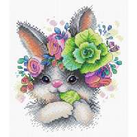 Набор для вышивания крестом М.П. Студия арт. mpstudia.М-652 "Очаровательный кролик"