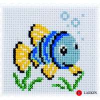 Набор для вышивания крестом RK LARKES арт. larkes.L004 "Рыбка"