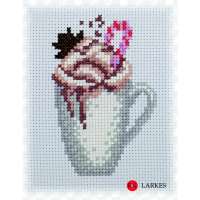 Набор для вышивания крестом RK LARKES арт. larkes.L014 "Кофе со сливками"