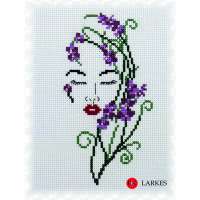 Набор для вышивания крестом RK LARKES арт. larkes.L016 "Орхидея"