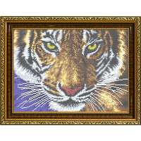 RK LARKES Рисунок на ткани арт. К3156 Взгляд тигра 2