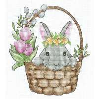 Набор для вышивания крестом Сделай Своими Руками арт. сср.В-37 "Весенний кролик"