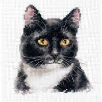 Набор для вышивания крестом Алиса арт. alisa.1-37 "Черный кот"