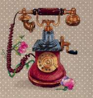 Набор для вышивания "Панна" арт.panna.RE-le-7362 "Ожившая история. Телефон"