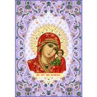 Набор для вышивания бусинами Larkes арт.larkes.Н7019 "Богородица Казанская"