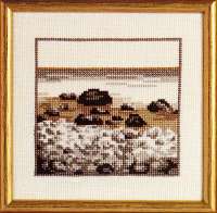 Набор для вышивания OEHLENSCHLAGER арт.44127 "Камни на пляже"