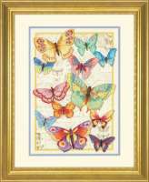 Набор для вышивания DIMENSIONS арт.70-35338 Красота бабочек
