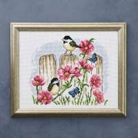 Набор для вышивания PERMIN арт.92-2423 "Птицы в саду"